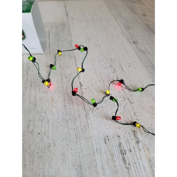 Dept 56 53187 String of 12 candy lights Village accessory xmas - Picture 4 of 5